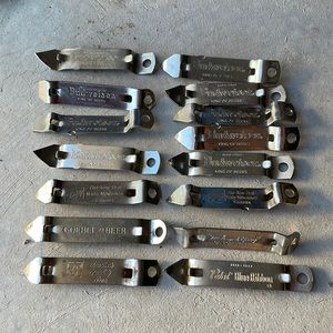 Collectible beer bottle openers (15)